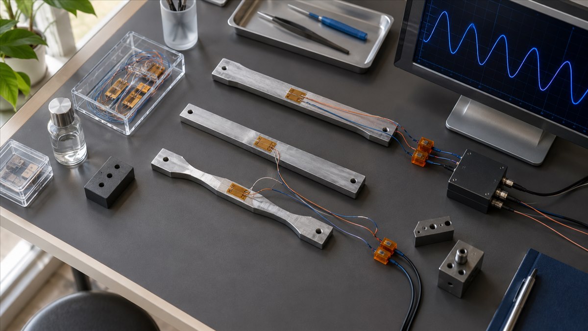 给力加速器结构响应栏目中的精密传感测量工作台